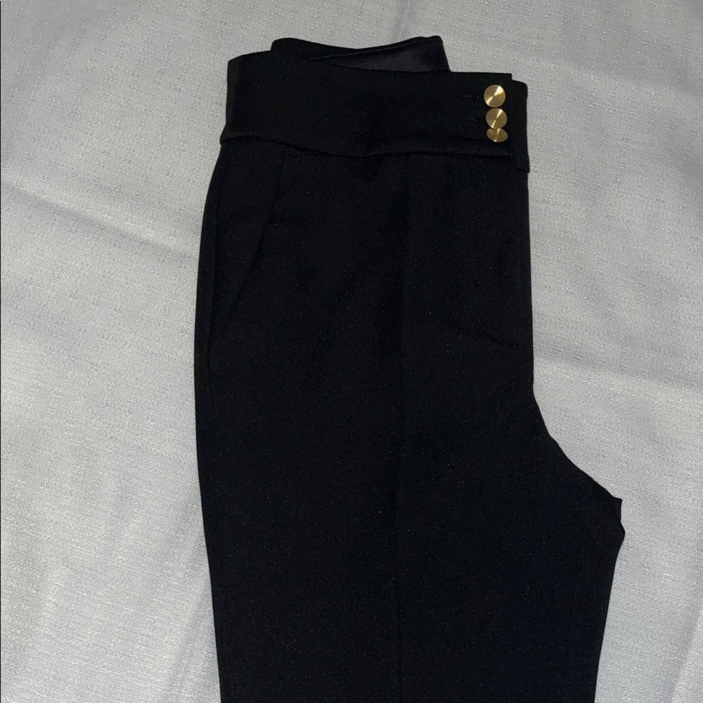 Express Black Flare Super High Rise - Picture 2 of 10